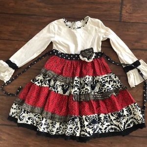 Mustard pie Christmas dress